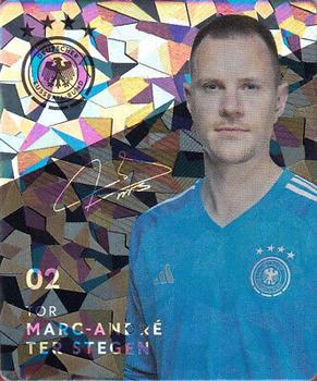 2022 Rewe DFB-Sammelalbum - Glitzer #2 Marc-André ter Stegen Front