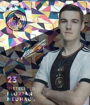 2022 Rewe DFB-Sammelalbum - Glitzer #23 Florian Neuhaus Front