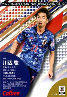 2022 Calbee - Goalscorers #GS-13 Hayao Kawabe Back