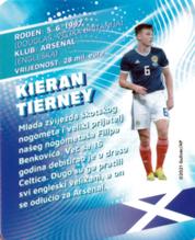 2021 Konzum Euro Zvijezde 2021 #82 Kieran Tierney Back
