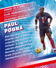 2021 Konzum Euro Zvijezde 2021 #112 Paul Pogba Back