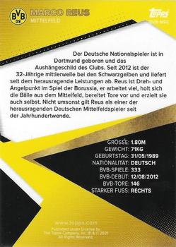 2021-22 Topps Borussia Dortmund #BVB-MRE Marco Reus Back
