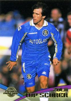 2000 Merlin's Premier Gold - Top Scorer #A4 Gianfranco Zola Front
