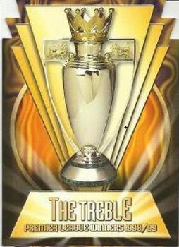 2000 Merlin's Premier Gold - Magic Moments #C8 The Treble - Premier League Winners 1998/99 Front