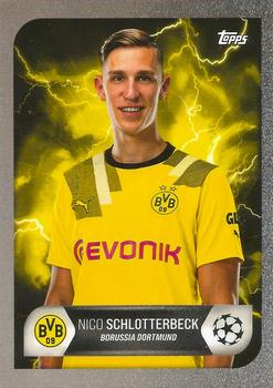 2022 Topps UEFA Champions League Summer Signings #NNO Nico Schlotterbeck Front
