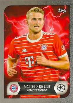 2022 Topps UEFA Champions League Summer Signings #NNO Matthijs de Ligt Front