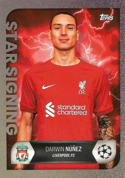 2022 Topps UEFA Champions League Summer Signings #NNO Darwin Nunez Front