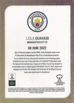 2022 Topps UEFA Champions League Summer Signings #NNO Leila Ouahabi Back