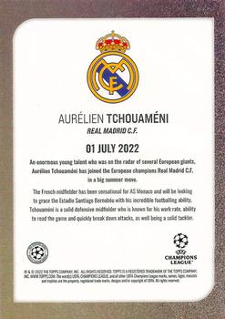 2022 Topps UEFA Champions League Summer Signings #NNO Aurelien Tchouameni Back