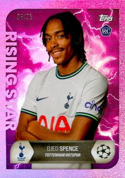 2022 Topps UEFA Champions League Summer Signings - Purple Foil #NNO Djed Spence Front