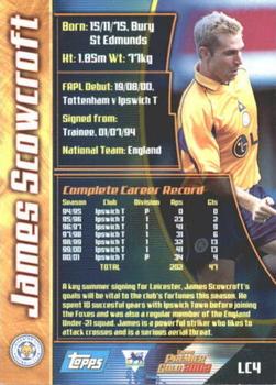 2001-02 Topps Premier Gold 2002 #LC4 James Scowcroft Back