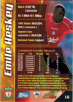 2001-02 Topps Premier Gold 2002 #L6 Emile Heskey Back