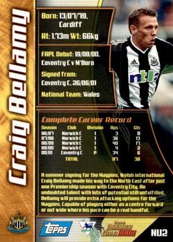 2001-02 Topps Premier Gold 2002 #NU2 Craig Bellamy Back