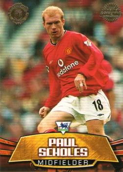 2001-02 Topps Premier Gold 2002 #MU5 Paul Scholes Front