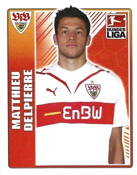 2009-10 Topps Fussball Bundesliga  #383 Matthieu Delpierre Front