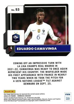 2022-23 Donruss #53 Eduardo Camavinga Back
