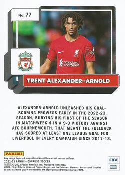 2022-23 Donruss #77 Trent Alexander-Arnold Back