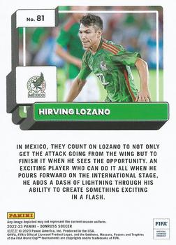 2022-23 Donruss #81 Hirving Lozano Back
