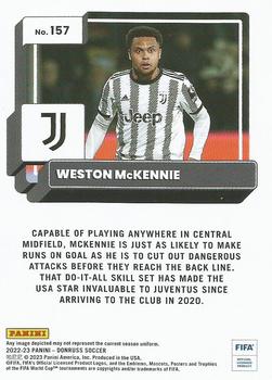 2022-23 Donruss #157 Weston McKennie Back