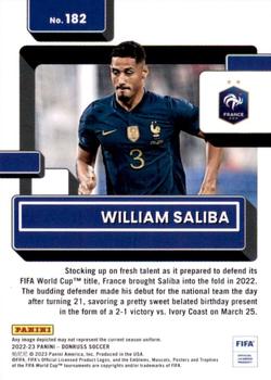 2022-23 Donruss #182 William Saliba Back