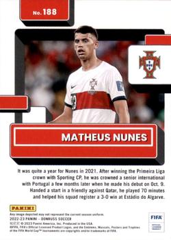 2022-23 Donruss #188 Matheus Nunes Back