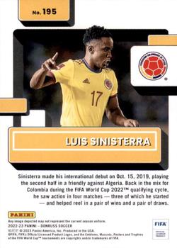 2022-23 Donruss #195 Luis Sinisterra Back