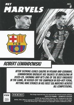 2022-23 Donruss - Net Marvels #8 Robert Lewandowski Back