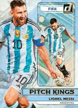 2022-23 Donruss - Pitch Kings #1 Lionel Messi Front