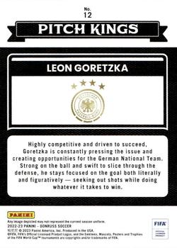2022-23 Donruss - Pitch Kings #12 Leon Goretzka Back