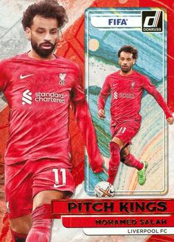 2022-23 Donruss - Pitch Kings #15 Mohamed Salah Front