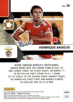 2022-23 Donruss - The Rookies #18 Henrique Araujo Back