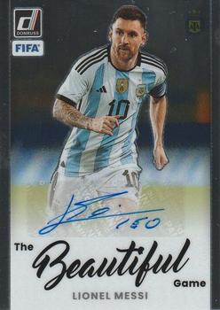 2022-23 Donruss - The Beautiful Game Autographs #BA-LEO Lionel Messi Front
