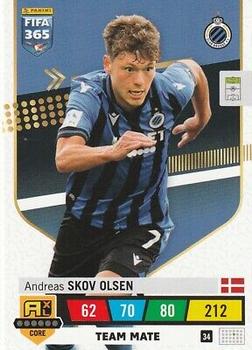 2023 Panini Adrenalyn XL FIFA 365 #34 Andreas Skov Olsen Front