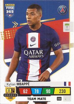 2023 Panini Adrenalyn XL FIFA 365 #233 Kylian Mbappé Front