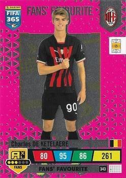 2023 Panini Adrenalyn XL FIFA 365 #343 Charles De Ketelaere Front