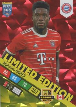 2023 Panini Adrenalyn XL FIFA 365 - Limited Edition #NNO Alphonso Davies Front