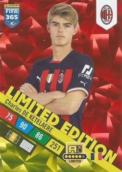 2023 Panini Adrenalyn XL FIFA 365 - Limited Edition #NNO Charles De Ketelaere Front