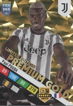 2023 Panini Adrenalyn XL FIFA 365 - Premium Gold Limited Edition #NNO Paul Pogba Front