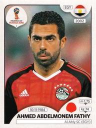 2018 Panini FIFA World Cup: Russia 2018 Stickers (Pink Backs, Made in Italy) #68 Ahmed Abdelmonem Fathy Front