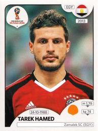2018 Panini FIFA World Cup: Russia 2018 Stickers (Pink Backs, Made in Italy) #71 Tarek Hamed Front
