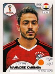 2018 Panini FIFA World Cup: Russia 2018 Stickers (Pink Backs, Made in Italy) #72 Mahmoud Kahraba Front