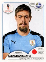 2018 Panini FIFA World Cup: Russia 2018 Stickers (Pink Backs, Made in Italy) #87 Sebastián Coates Front