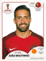 2018 Panini FIFA World Cup: Russia 2018 Stickers (Pink Backs, Made in Italy) #109 João Moutinho Front