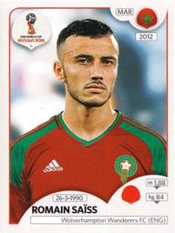 2018 Panini FIFA World Cup: Russia 2018 Stickers (Pink Backs, Made in Italy) #145 Romain Saïss Front
