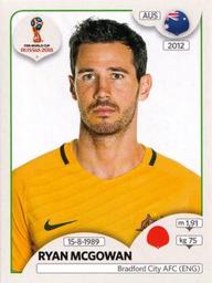 2018 Panini FIFA World Cup: Russia 2018 Stickers (Pink Backs, Made in Italy) #208 Ryan McGowan Front