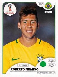 2018 Panini FIFA World Cup: Russia 2018 Stickers (Pink Backs, Made in Italy) #357 Roberto Firmino Front