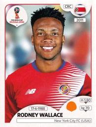 2018 Panini FIFA World Cup: Russia 2018 Stickers (Pink Backs, Made in Italy) #396 Rodney Wallace Front