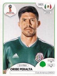 2018 Panini FIFA World Cup: Russia 2018 Stickers (Pink Backs, Made in Italy) #459 Oribe Peralta Front