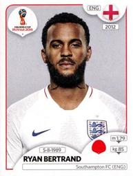 2018 Panini FIFA World Cup: Russia 2018 Stickers (Pink Backs, Made in Italy) #567 Ryan Bertrand Front