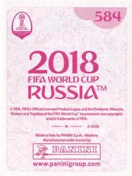 2018 Panini FIFA World Cup: Russia 2018 Stickers (Pink Backs, Made in Italy) #584 Łukasz Piszczek Back